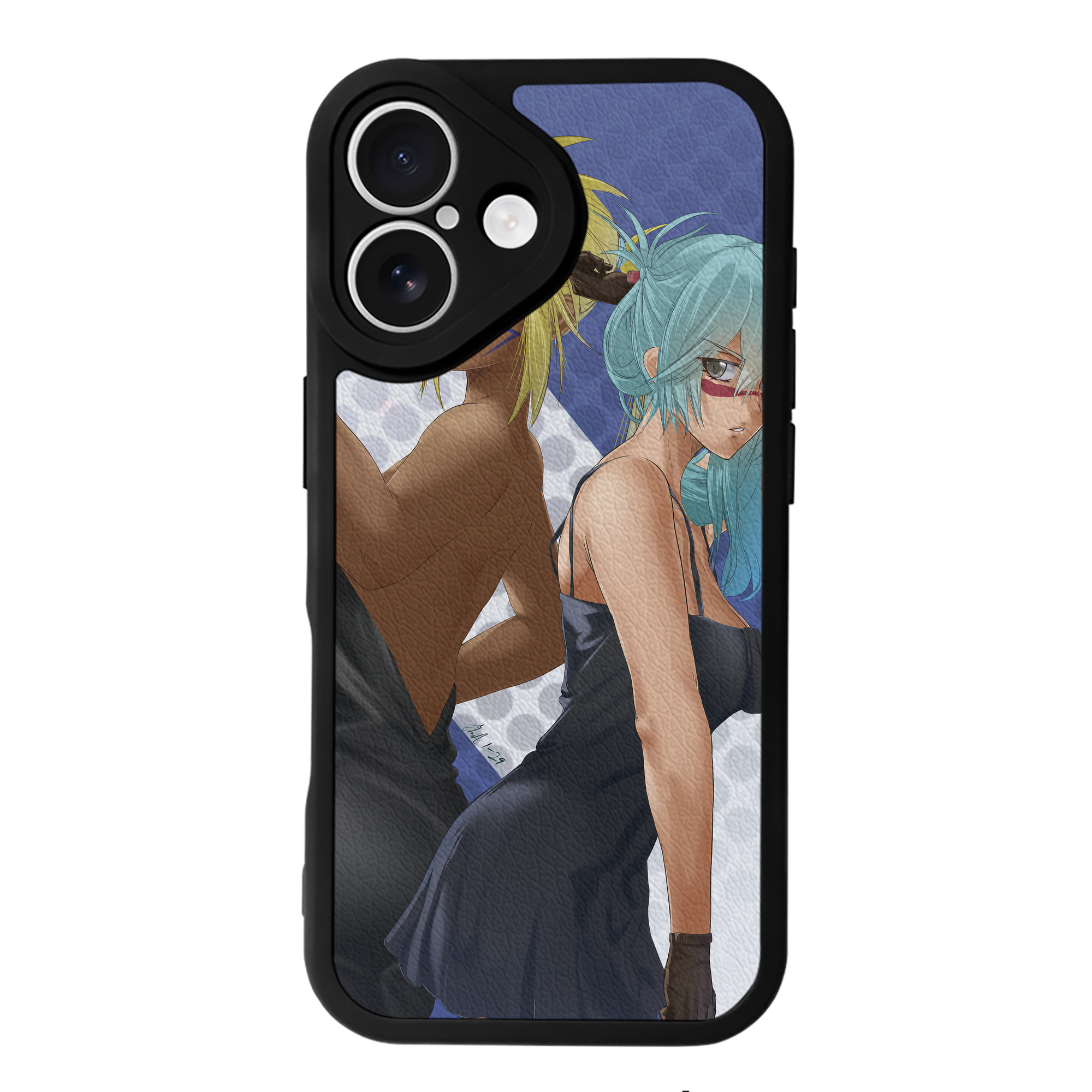 （画像用） ブリーチ BLEACH 【iPhone 16シリーズ対応】シリコンスマホケース（レザー調） 材質：シリコン